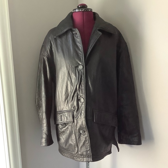 🎉HP🎉 BLUELINE & COMPANY Leather Jacket🧥 - Picture 2 of 8